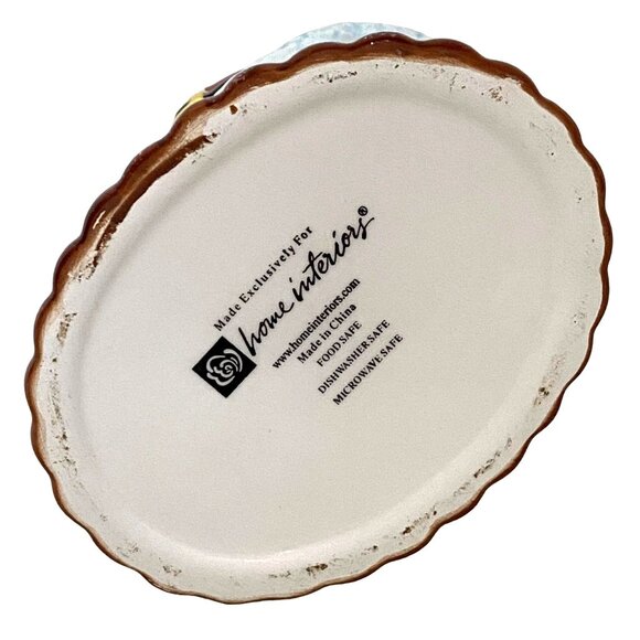 Home Interiors Santa Spoon Holder Christmas Holiday Kitchen Decor Ceramic Cook - Picture 6 of 6